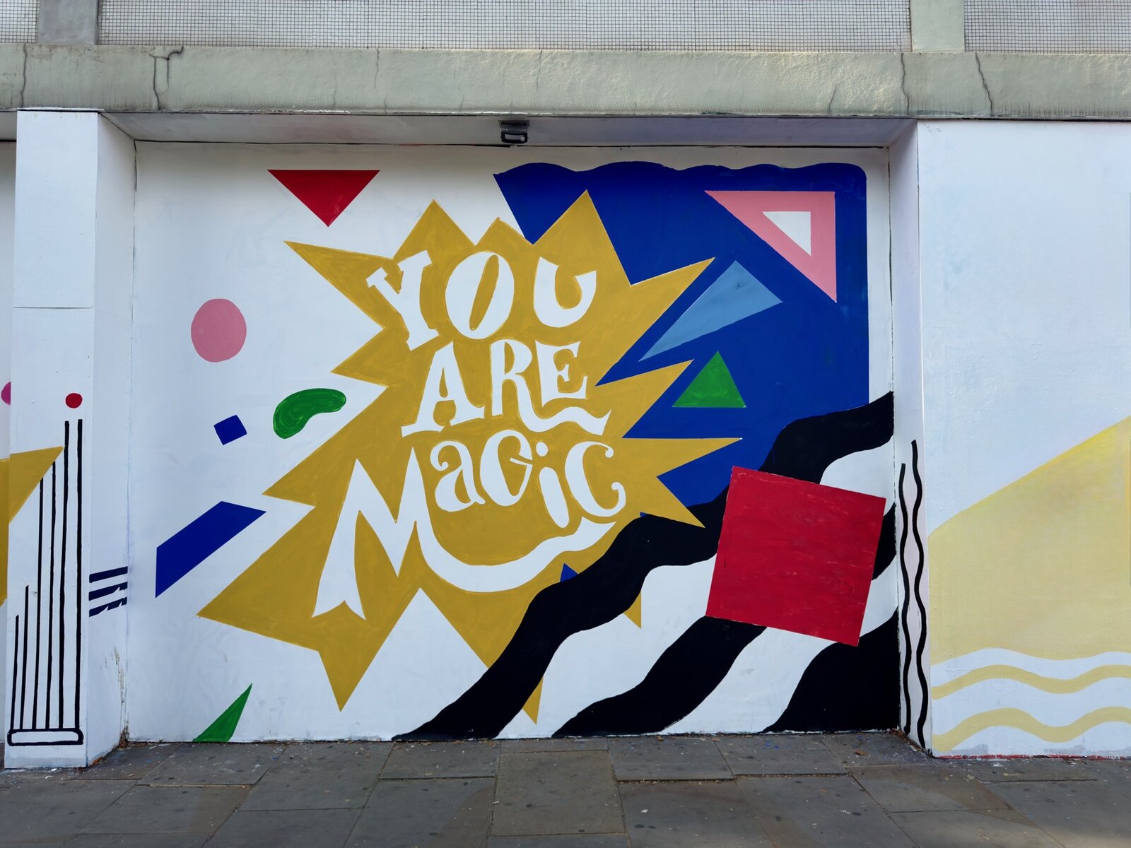 You Are Magic, mural by Antoinette Jordaine